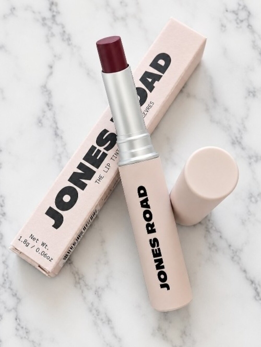 Jones Road MERLOT The Lip Tint .06 oz Full Size NIB! DISCONTINUED!!!
